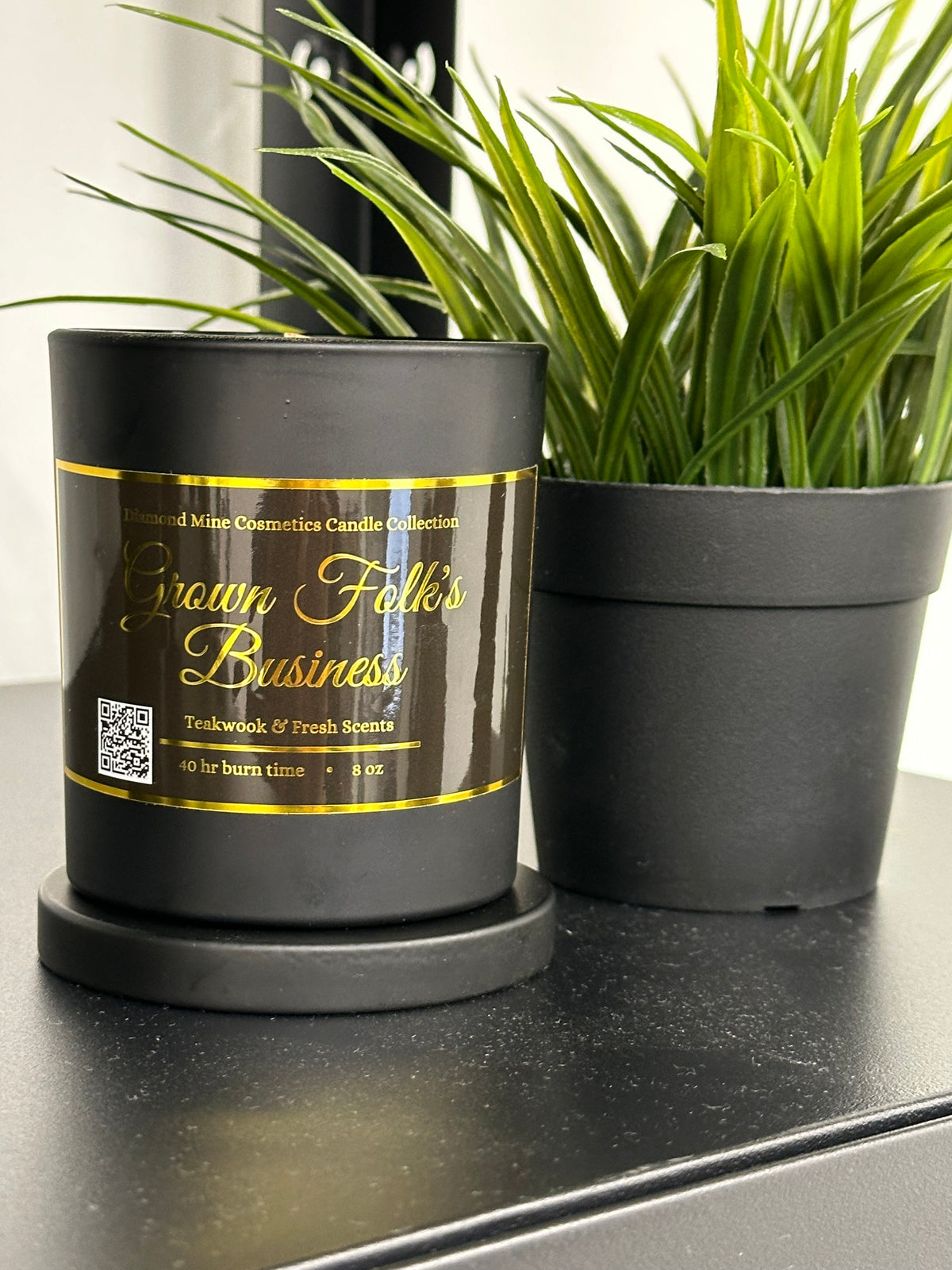 "Grown Folks Business" Massage Candle